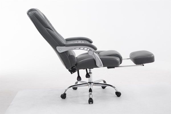 CLP 'Pacific' Bürostuhl, Kunstleder grau, max. 150 kg Bild 5