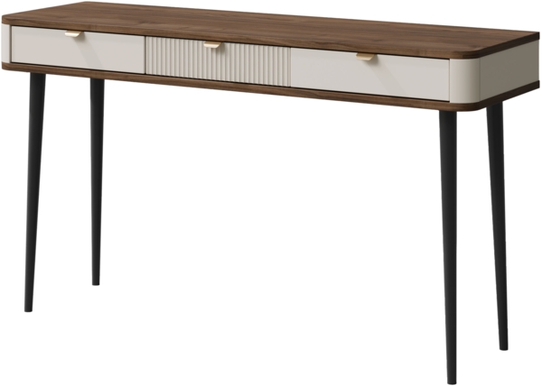 Konsolentisch Rotevio RE15 (Farbe: Cashmere / Cashmere + Nuss)