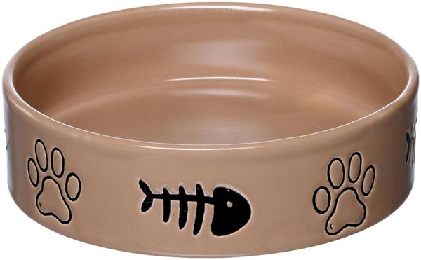 Ritzenhoff & Breker Mika Cat Futternapf ø 14 cm braun