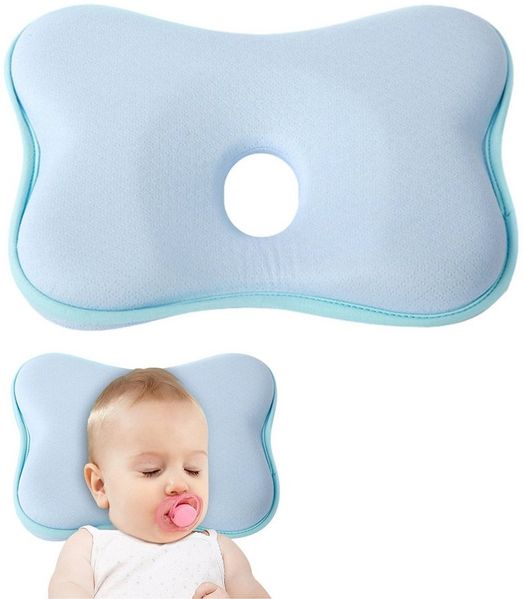 Mutig Babykissen Babykissen Kopfkissen aus Memory-Schaum, für Autositz und Kinderwagen, Babys 0–12 Monate