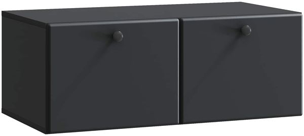 vidaXL Wandmontierter TV-Schrank Schwarz 78,5 x 41 x 30 cm 899196
