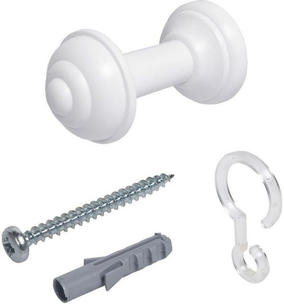 Liedeco Raffhalter, Gardinen, Vorhänge, (1-tlg), Schalhalter 7 cm