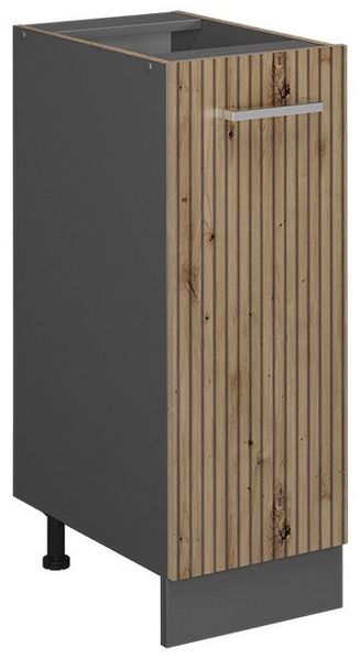 Apothekerschrank R-Line Artisan-Eiche 30 cm ohne Arbeitsplatte Vicco Bild 5