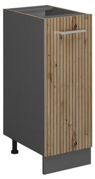 Apothekerschrank R-Line Artisan-Eiche 30 cm ohne Arbeitsplatte Vicco Bild 4