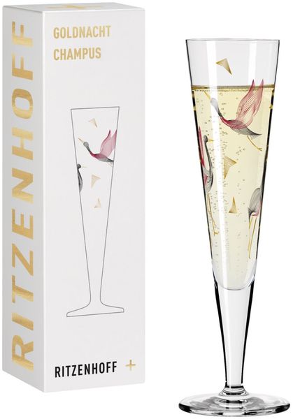 Ritzenhoff 1071015 Champagnerglas #15 GOLDNACHT Christine Kordes 2021