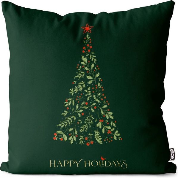 VOID Kissenbezug, (1 Stück), Weihnachtsdeko Feiertage Tannenbaum Fest Weihnachten Geschenke Advent