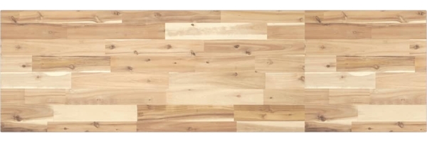 vidaXL Schweberegal 140x40x2 cm Massivholz Akazie Unbehandelt 3279407 Bild 1