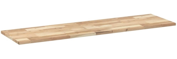 vidaXL Schweberegal 140x40x2 cm Massivholz Akazie Unbehandelt 3279407 Bild 2