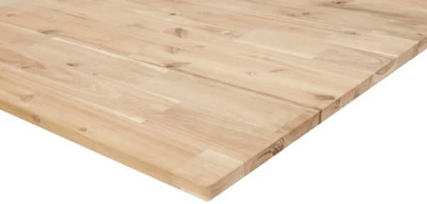 vidaXL Schweberegal 140x40x2 cm Massivholz Akazie Unbehandelt 3279407 Bild 6