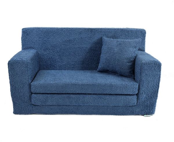 FORTISLINE Kindersofa aus Schaumstoff mit abnehmbarem Bezug Kinderzimmer