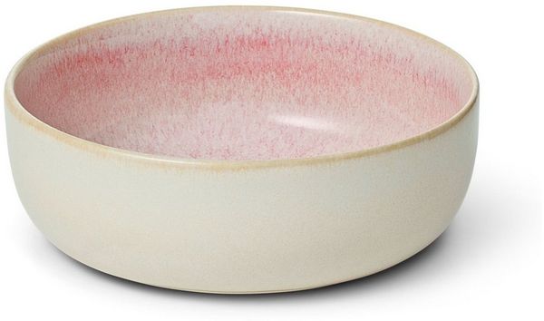 Econovo Müslischüssel Handgefertigt, Steingut, (2-tlg), Kleine Keramikschale 16cm Made in Portugal