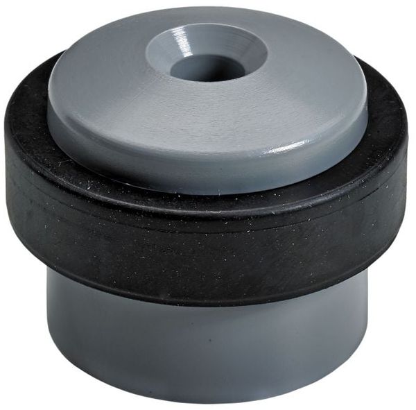 Hettich Türstopper 30,0 x 29/35 mm grau/schwarz - 2 Stück