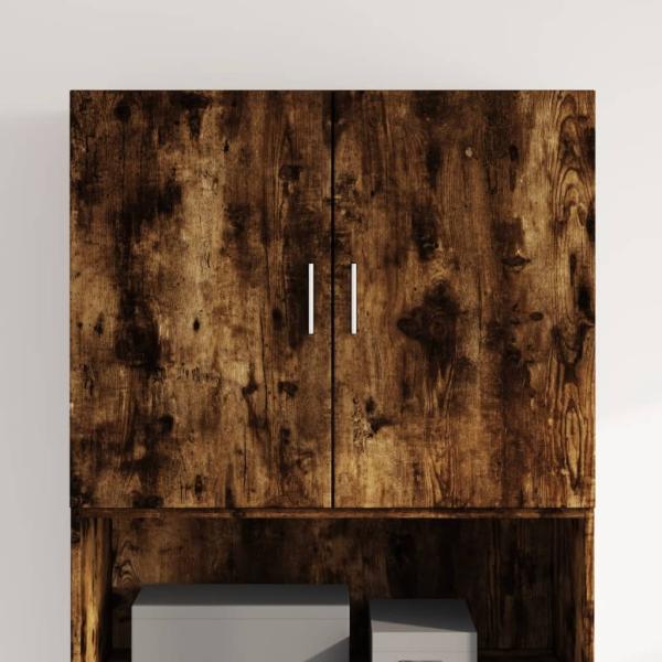 vidaXL Wandschrank Räuchereiche 80x42,5x64 cm Holzwerkstoff 846135