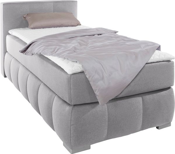 Home affaire Boxspringbett Chelles, inkl. Kaltschaumtopper, in 5 Breiten und 3 Matratzenarten