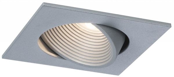 927.49 Paulmann Premium EBL Helia eckig schwb LED 2700K 8,7W 230V/700mA 92x92mm wsalu Alu Acr13202