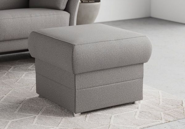 DOMO collection Hocker Pina, kompakt und bequem, Passender Hocker zur Serie