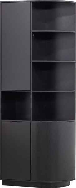 WOOOD Vitrine Finca mit modernem Push-to-Open-System, Breite 78 cm