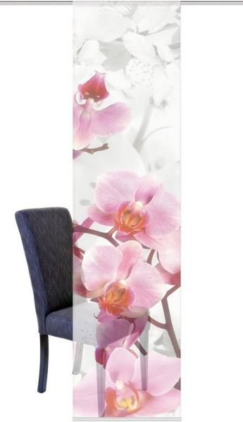 HOME WOHNIDEEN Schiebegardine HANAMI, Klettband (1 St), blickdicht, HxB: 245x60, inkl. Befestigungszubehör