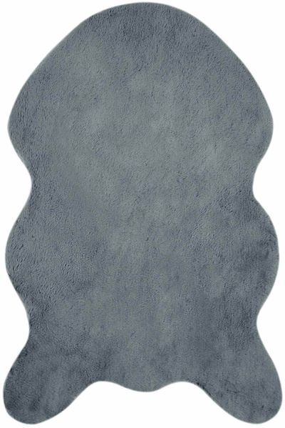 vidaXL Rutschfester Teppich aus Kunstkaninchenfell OLITE Anthrazit 42021782 Bild 2