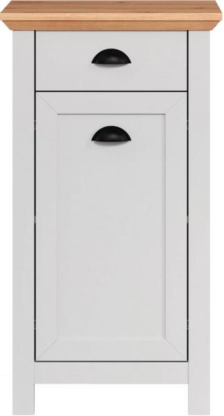 Home affaire Badkommode, Unterschrank mit Muschelgriffen im Landhausstil - (B/T/H) 46/33/84 cm Bild 1