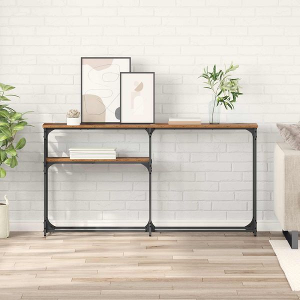 vidaXL Konsolentisch Altholz 145x22.5x75cm Holzwerkstoff 882214