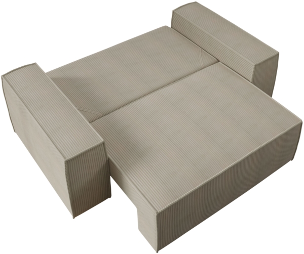 Schlafsofa Magerio Small Cord (Farbe: Poso 01, 140 x 200) Bild 3