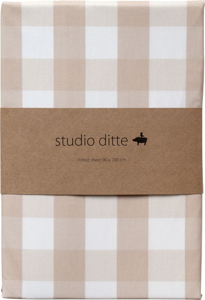 Studio Ditte Diamant Spannbettlaken - 90 x 200 cm