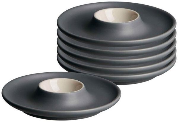 Ritzenhoff & Breker JASPER Eierbecher ø 12 cm grau 6er Set