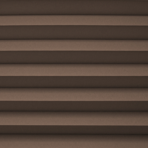 ondeco Plissee nach Maß für alle Fenster innen Montage in Glasleiste mit Spannschuh Sonnenschutz Rollo Sichtschutz Blickdicht - Hellbraun - B): 121-130 cm, H): 151-200 cm Bild 7