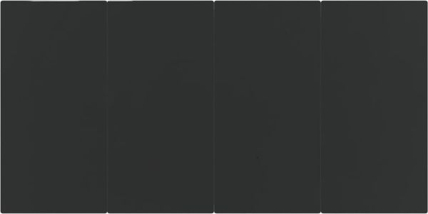 vidaXL Garten-Esstisch Schwarz 160x80x74 cm Stahl und Hartglas 319283 Bild 5