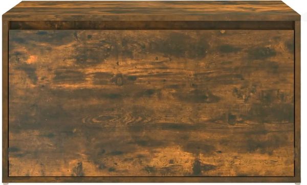 vidaXL Flurbank 80x40x45 cm Räuchereiche Holzwerkstoff 816047 Bild 6