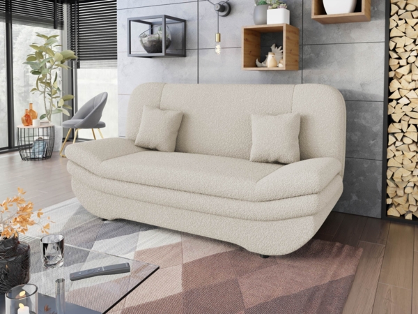 Schlafsofa Weronika Premium mit Bettkasten (Farbe: Baloo 2074)