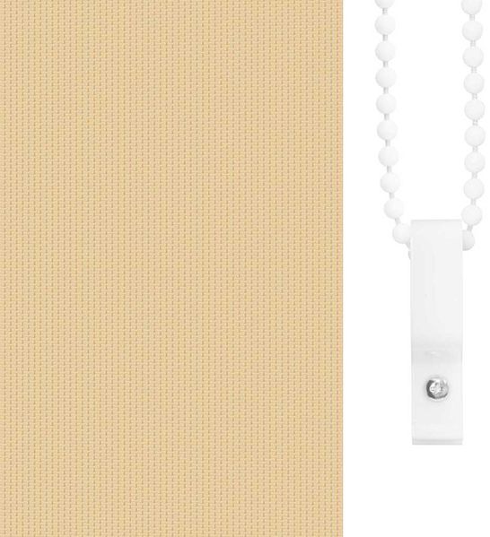 vidaXL Verdunkelungsrollo Beige 130x130 cm Stoffbreite 126,6 cm 4010718 Bild 10
