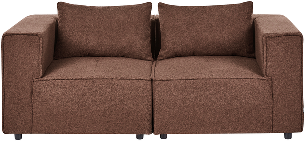 AXEBO 2-Sitzer Modulsofa Braun Bouclé Bild 4