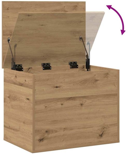 vidaXL Aufbewahrungsbox Artisan-Eiche 60 x 42 x 46 cm Holzwerkstoff 862289 Bild 10