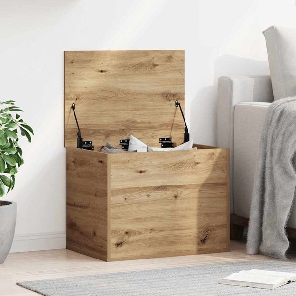 vidaXL Aufbewahrungsbox Artisan-Eiche 60 x 42 x 46 cm Holzwerkstoff 862289
