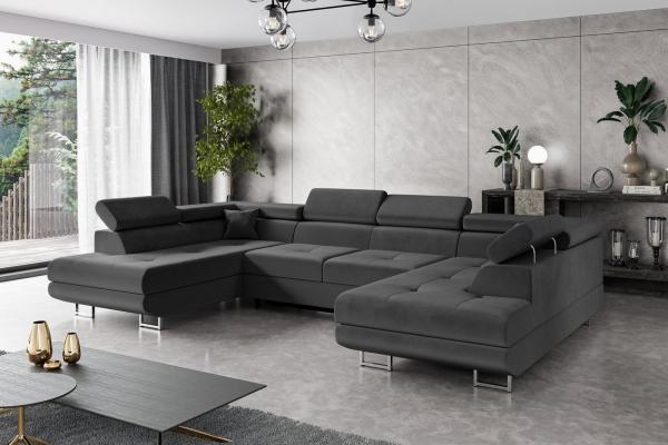 ALTDECOR Wohnlandschaft GUSA, Couch mit Schlaffunktion, Wohnzimmer - Wohnlandschaft