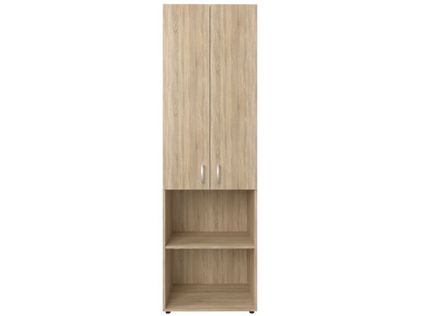Aktenschrank >Trio< in Sonoma-Eiche - 57x190x34,5cm (BxHxT) Bild 2
