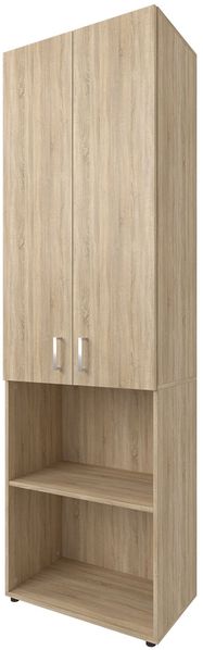 Aktenschrank >Trio< in Sonoma-Eiche - 57x190x34,5cm (BxHxT)