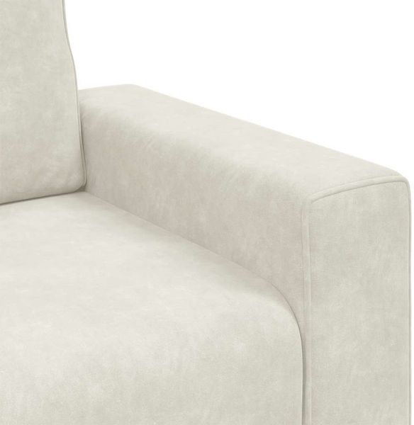 vidaXL Sessel Creme 100x77x82 cm Samt 4105255 Bild 7