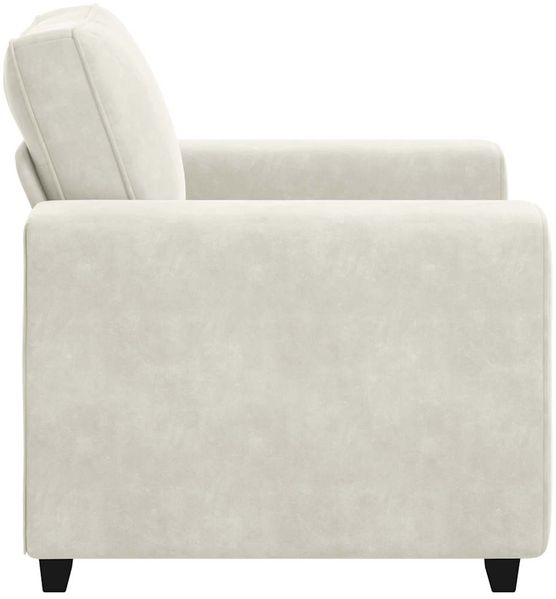 vidaXL Sessel Creme 100x77x82 cm Samt 4105255 Bild 5