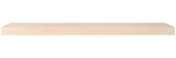 Wandregal Sheffield 80 / Shelvy 80, Holzwerkstoff, Holzfarben, 80 x 4 x 24 cm