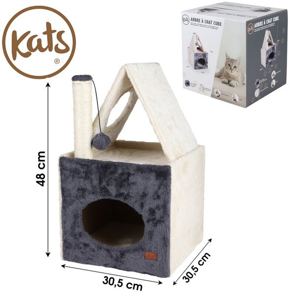 Kats Kratzbaum Katzenhöhle Katzenkratzbaum Katzen-Höhle Haus 33353