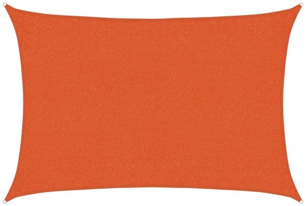 vidaXL Sonnensegel 160 g/m² Orange 2x3 m HDPE 311667