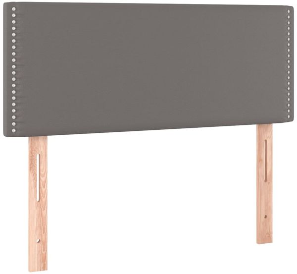 Kopfteil, Bettkopfteil, Minimalistisch Grau 80x5x78/88 cm Kunstleder