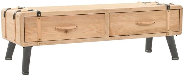 vidaXL TV-Schrank Massivholz Tanne 120x33x35 cm 245773