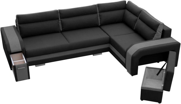 Ecksofa Assan (Farbe: Nazar 225.07 + Nazar 225.06, Seite: Links) Bild 5