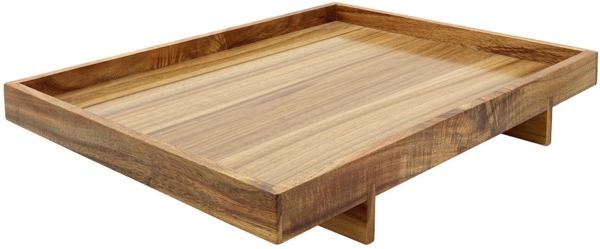 BREDEMEIJER Tablett Wazuka 40x30x6,2cm Akazienholz
