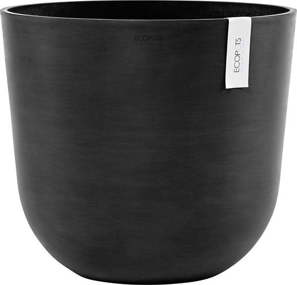 Ecopots Pflanztopf Oslo Ø 45 x 39,2 cm dunkelgrau