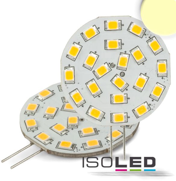 ISOLED G4 LED 21SMD, 3W, warmweiß, Pin seitlich
